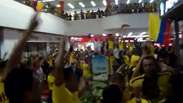 Colombianos comemoram vaga na Copa do Mundo após 16 anos