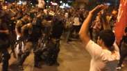 BH: vídeo mostra confusão entre polícia e manifestantes