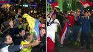 Chile e Equador fazem festa ao garantir vaga na Copa de 2014
