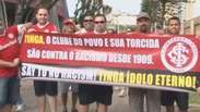 Gaúchos se unem contra o racismo e apoiam Tinga