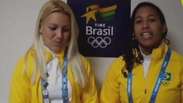 Brasileiras do bobsled gravam vídeo após acidente em Sochi