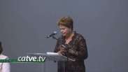 Dilma recebe homenagem no Prêmio Mulher Empreendedora no PR