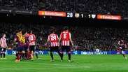 Veja os gols de Barcelona 2 x 1 Athletic Bilbao pelo Espanhol