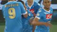 Napoli bate a Fiorentina por 3 a 1 e vence a Copa da Itália