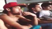 Veja as reações de Neymar e Daniel Alves durante convocação