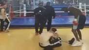 Boxeador vítima de racismo se vinga na base do nocaute; veja