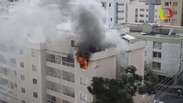 MG: incêndio em apartamento mata cachorro em Belo Horizonte