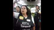 Funcionária do metrô desabafa sobre greve e critica governo