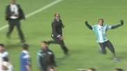 Copa: treino da Argentina em MG tem invasão e "Ronaldinho"
