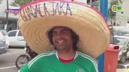 No clima da Copa, mexicanos acreditam em vitória contra Brasil