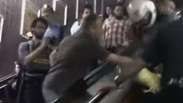 Vídeo mostra momento em que manifestante foi preso em SP