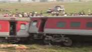 Trem descarrila e mata quatro na Índia