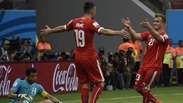 Veja os gols de Suiça 3 x 0 Honduras pela Copa 2014 em 3D