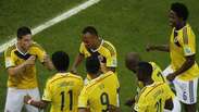Veja os gols de Colômbia 2 x 0 Uruguai pela Copa 2014 em 3D