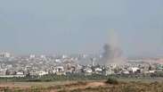 Israel ataca mais 300 alvos com bombas na Faixa de Gaza 
