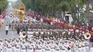Cambojanos vão às ruas para homenagear rei morto em 2012