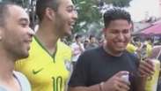 Estrangeiros revelam português que aprenderam na Copa
