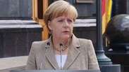 Angela Merkel visita Ucrânia e pede cessar-fogo 