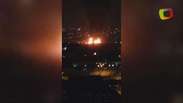 Incêndio destrói fábrica na zona sul de São Paulo