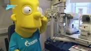 Bart Simpson faz exames médicos e até treina em time de Hulk