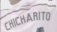 Real Madrid divulga imagens da semana de Chicharito no clube