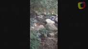 SP: vala leva esgoto a rio com cachoeira em Ilhabela