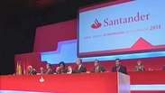 Santander registra queda na América Latina e do Norte