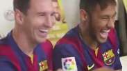 Messi e Neymar mostram entrosamento no videogame