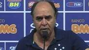 Vestiário teve alegria e tristeza, diz técnico do Cruzeiro