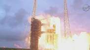 Cápsula Orion é lançada para 1º voo de testes