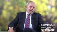 À Comissão da Verdade, Lula fala sobre dias na cadeia