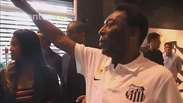 Santos: presidente elogia torcida e exalta parceria com Pelé
