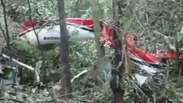 Vídeo mostra momentos após queda de helicóptero em Bertioga