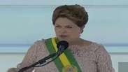 Emocionada, Dilma diz que honrou brasileiras e agradece Lula