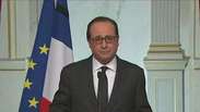 Em discurso à nação, Hollande pede união da sociedade