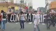 Protesto do Movimento Passe Livre toma ruas do Tatuapé 