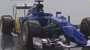 Saiu do forno! Sauber apresenta carro de brasileiro na F1
