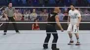 Já pensou? The Rock enfrenta CR7 no WWE... de videogame!