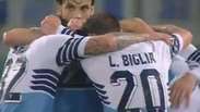 Copa da Itália: veja os gols de Lazio 1 x 1 Napoli