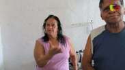 Casal teme que casa desabe após chuvas em Taboão da Serra