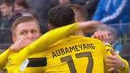 Veja os gols de Hannover 2 x 3 Borussia Dortmund pelo Alemão