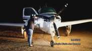 Avião com 91 quilos de cocaína faz pouso forçado no Paraná
