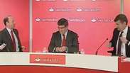 Santander registra lucro líquido de 1,71 bi de euros