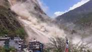 Nepal: canadense filma deslizamento de rocha durante tremor
