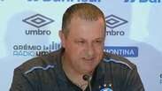"Vitória na marra", avalia treinador interino do Grêmio
