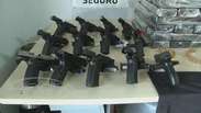 Denarc da Polícia Civil realiza maior apreensão de armas do setor neste ano
