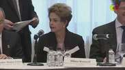 Dilma e Levy fazem reunião com empresários americanos