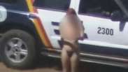 Policiais assistem a ensaio sensual em rua de Brasília
