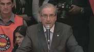 'Não há renúncia', diz Cunha após ser denunciado na Lava Jato