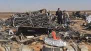 Avião que caiu no Egito se partiu no ar, aponta perícia russa